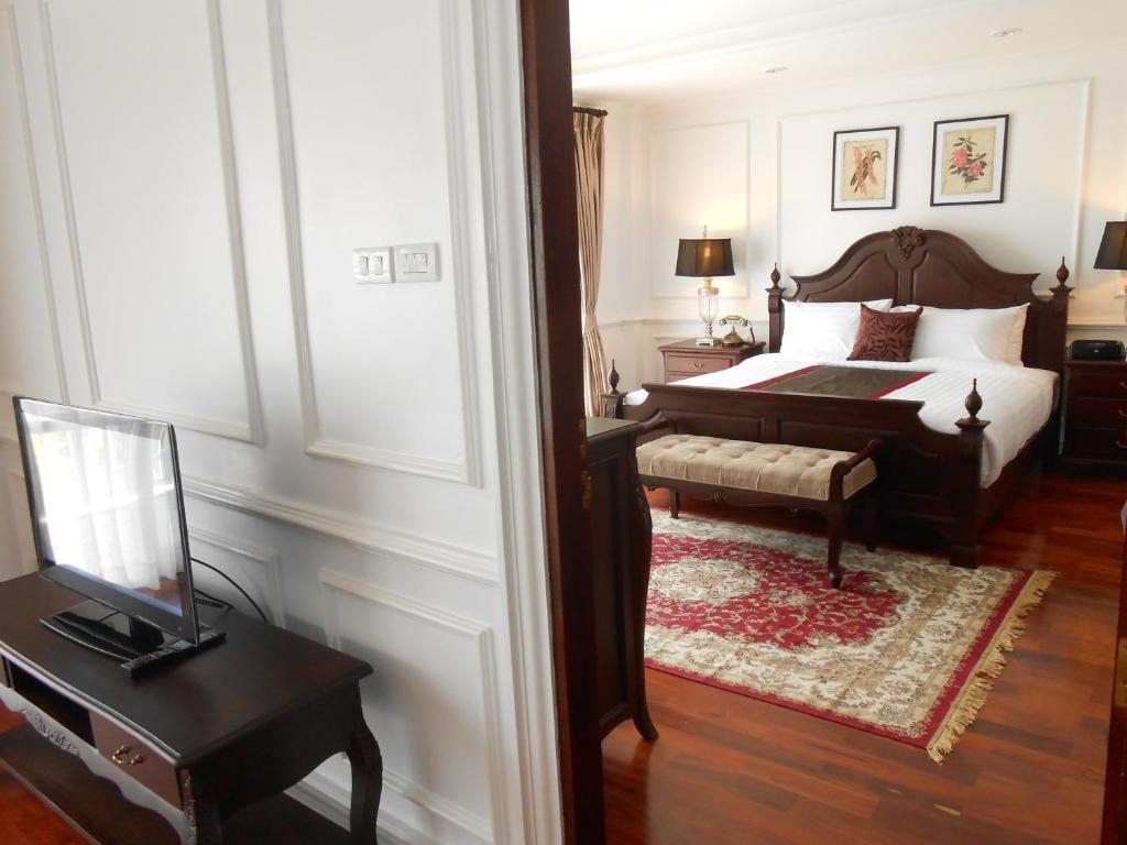 Dhavara Boutique Hotel Vientiane Rom bilde