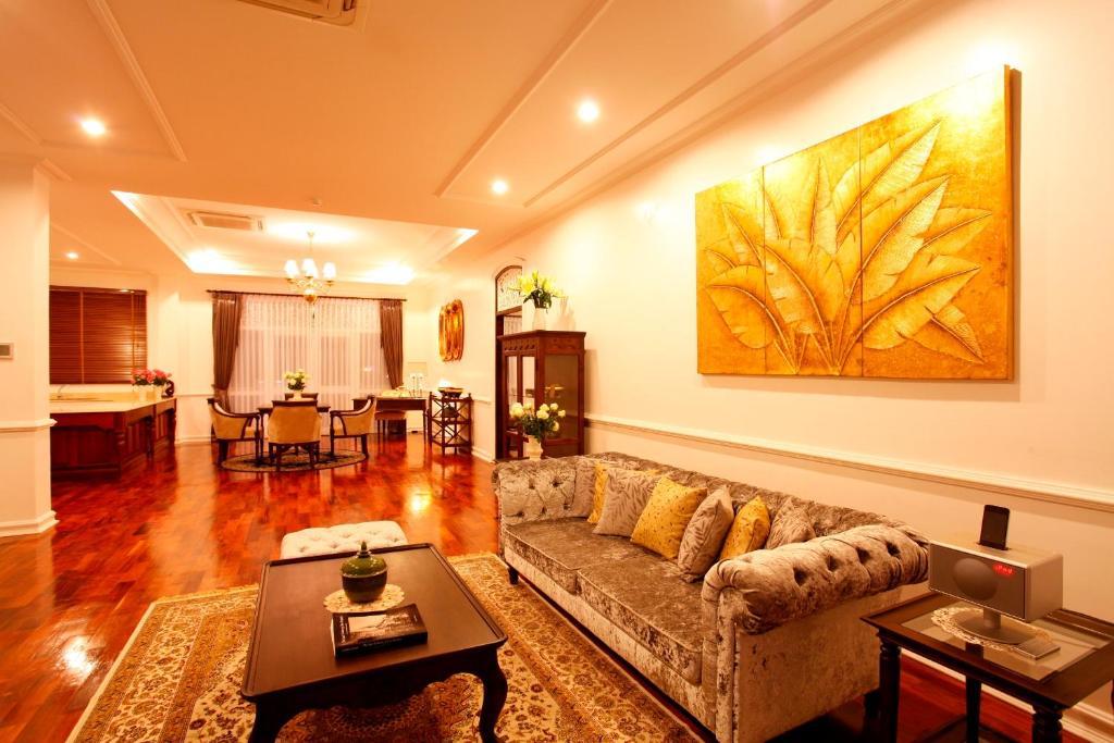 Dhavara Boutique Hotel Vientiane Rom bilde